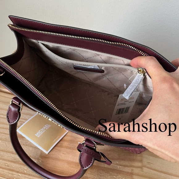 🌼Michael Kors Sheila Medium Corner Zip Satchel - Picture 11 of 15